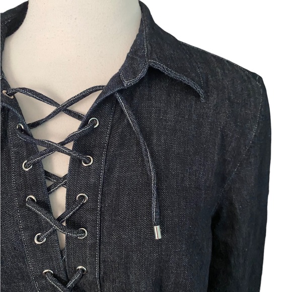 Lauren Ralph Lauren Jean tunic medium - Picture 3 of 6